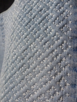 Veste unisexe upcyclée broderie sashiko 